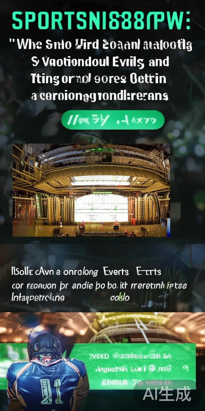 体育8868w:全面掌握最新体育赛事预测与投注技巧指南 在当今体育迷和博彩爱好者中,掌握科学的赛事预测和投